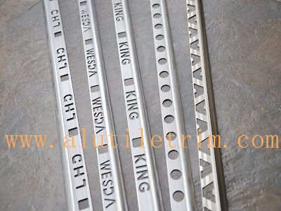 Aluminum tile trim