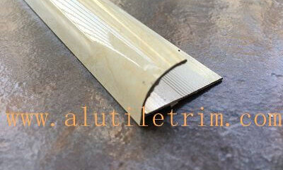 Marble effect aluminum tile trim
