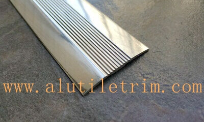 Aluminum carpet cover strips