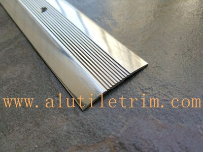 Aluminum carpet cover strips