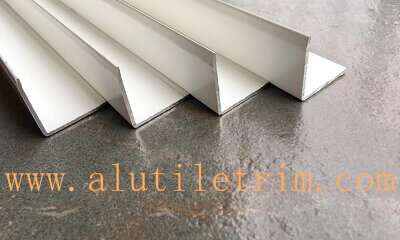 Aluminum tile corner protector
