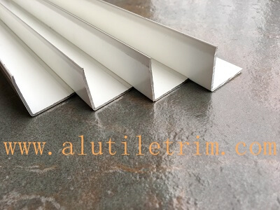 Aluminum tile corner protector