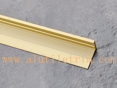 L shaped aluminum tile edging trim profile