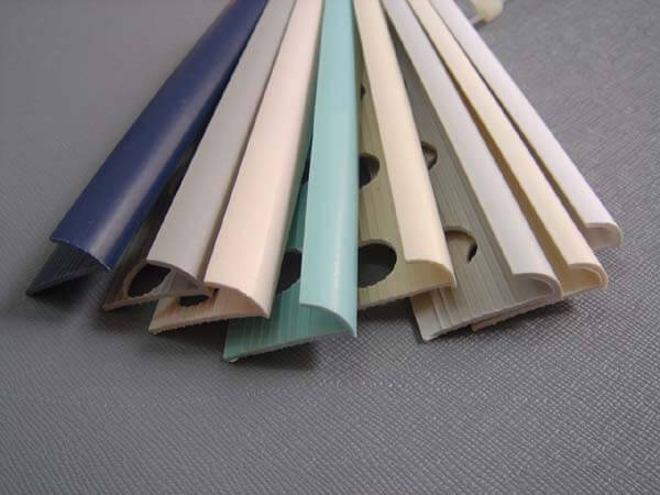 PVC tile trim