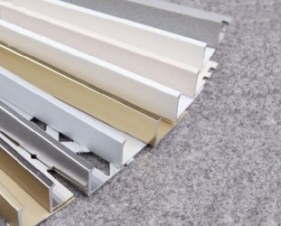 The most popular 6 finishes for aluminum tile trim