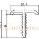 Listelo Aluminio 10