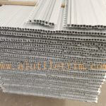 Spain customer aluminum tile trim products in the workshop