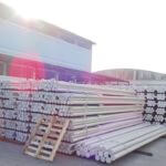 Melting process, aluminum tile trim production second step