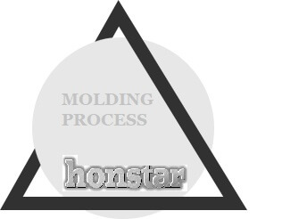 Molding process, aluminum tile trim produciton first step