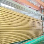 Surface treatment process,  aluminum tile trim production fourth step