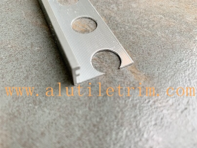 Perfil aluminio recto