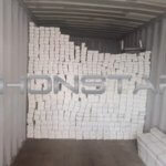 Spain customer aluminum tile trim order loading